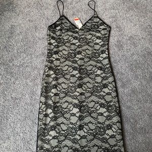 Alice and Olivia Black Lace Dress Size 8